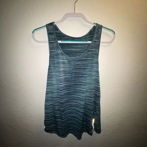 Blue and Green Tank Top